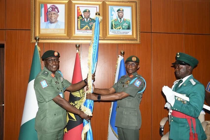 Maj Gen. Wase Takes Over As 44th GOC, 1 Division Nigerian Army