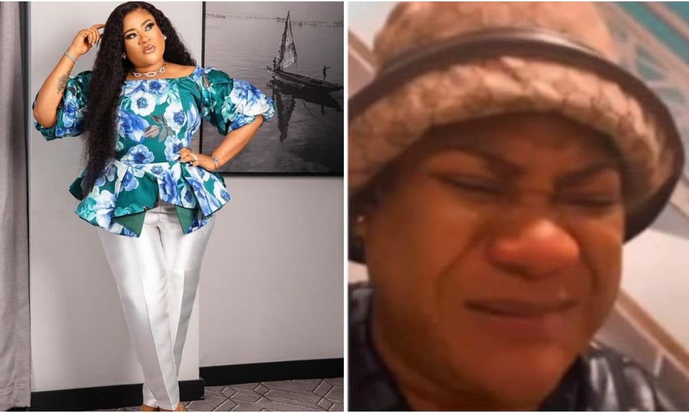 Nollywood Actress, Nkechi Blessing Narrowly Escapes As POP Crumbles In Lekki Home