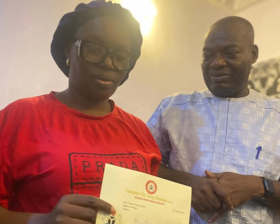 Anambra: Senator gives lawmaker’s widow appointment after losing election