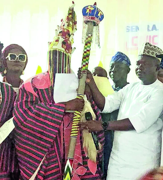 Pomp as Akoko monarch gets staff of office 24 years after