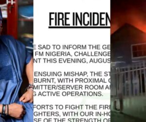 Yinka Ayefele’s radio stations ravaged by fire