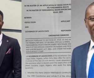 Lawyer sues Sanwo-Olu