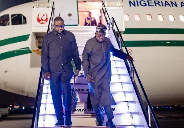 Tinubu Arrives in Brazil for State Visit, To Hold Talks with President Lula
