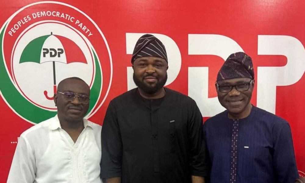 Ex-Atiku Youth DG, Rowland Returns To PDP Days After Dumping Party For ADC