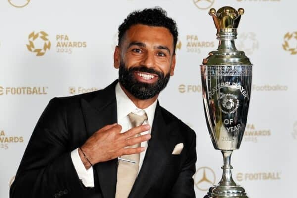 Salah makes history at PFA Awards
