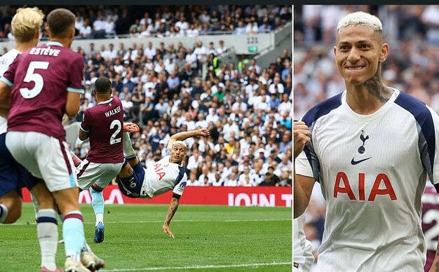 Richarlison Scores Brace As Spurs Beat Burnley
