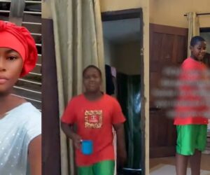 “Go Back to Where You Came From!” – Younger Brother Boldly Confronts Elder Sister in Viral Clip (WATCH)
