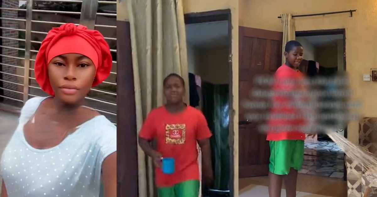 “Go Back to Where You Came From!” – Younger Brother Boldly Confronts Elder Sister in Viral Clip (WATCH)
