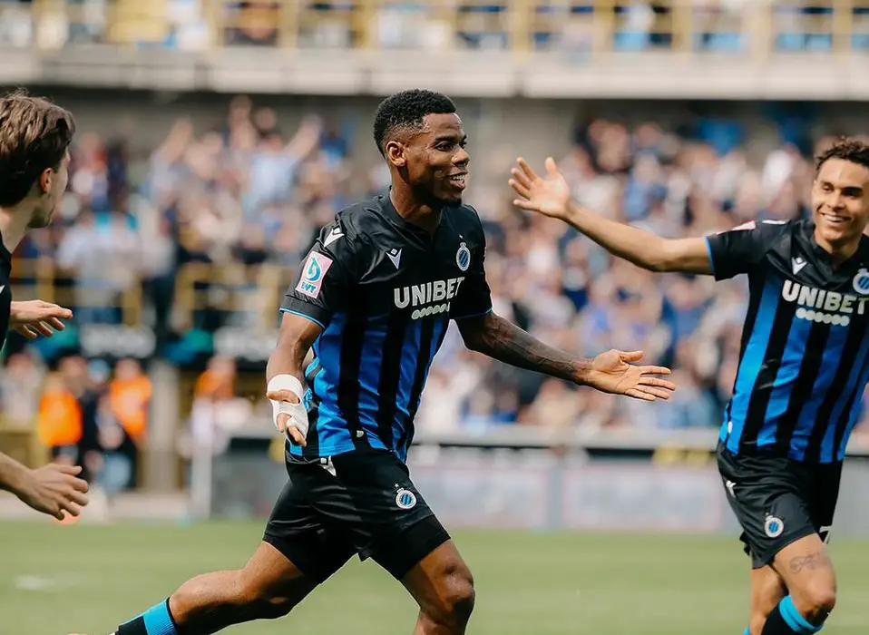 Onyedika Bags Assist In Club Brugges’ 6-0 Win Vs Rangers