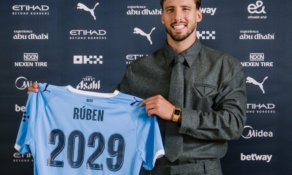 Ruben Dias Signs New Manchester City Contract