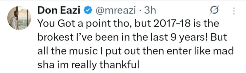 Mr Eazi responds to claim he released song to recoup money spent on wedding