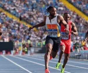 Thompson Defeats Lyles In Olympic 100 Metres Final Rematch