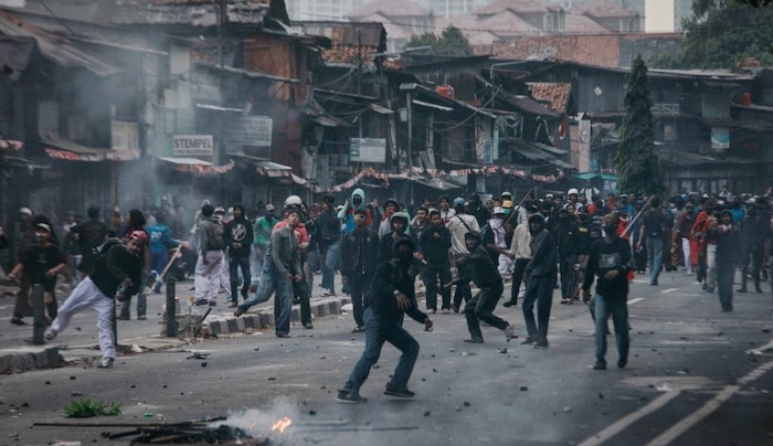 Three Killed As Indonesian Protesters Torch Regional Parliament Building