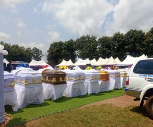‘No arrest till now,’ Gov Nwifuru fumes at burial of Ebonyi indigenes murdered in Anambra