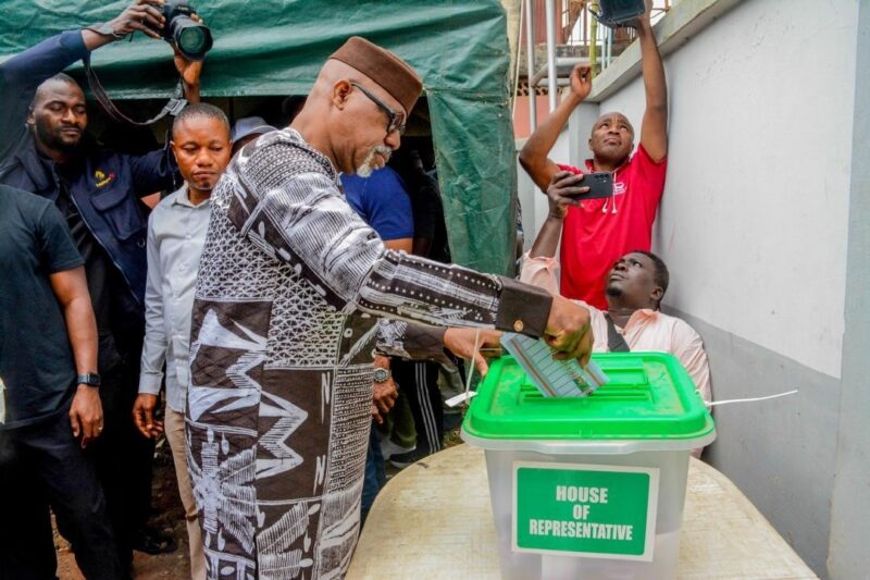 Gov Dapo Abiodun Votes, Hails Peaceful Turnout