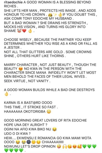 A good woman will give you a crown while a bad one will make you a clown
