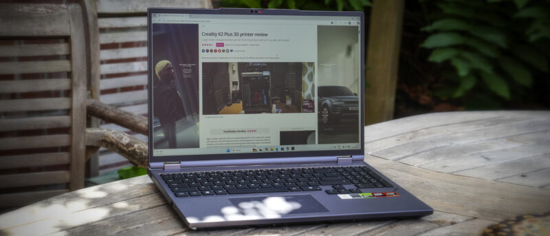 Chuwi GameBook 9955HX creator laptop review