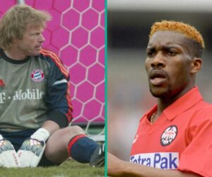Jay Jay Okocha vs Oliver Kahn: Eintracht Frankfurt Recalls Iconic Goal After 32 Years, Video