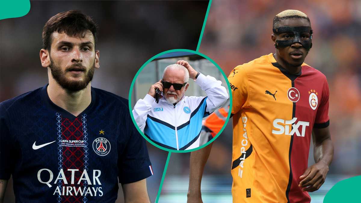 Napoli President Admits Regret Over Victor Osimhen and Khvicha Kvaratskhelia