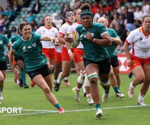 Ireland 43-27 Spain: Irish win high-scoring Pool C contest to make Women’s World Cup quarter-finals