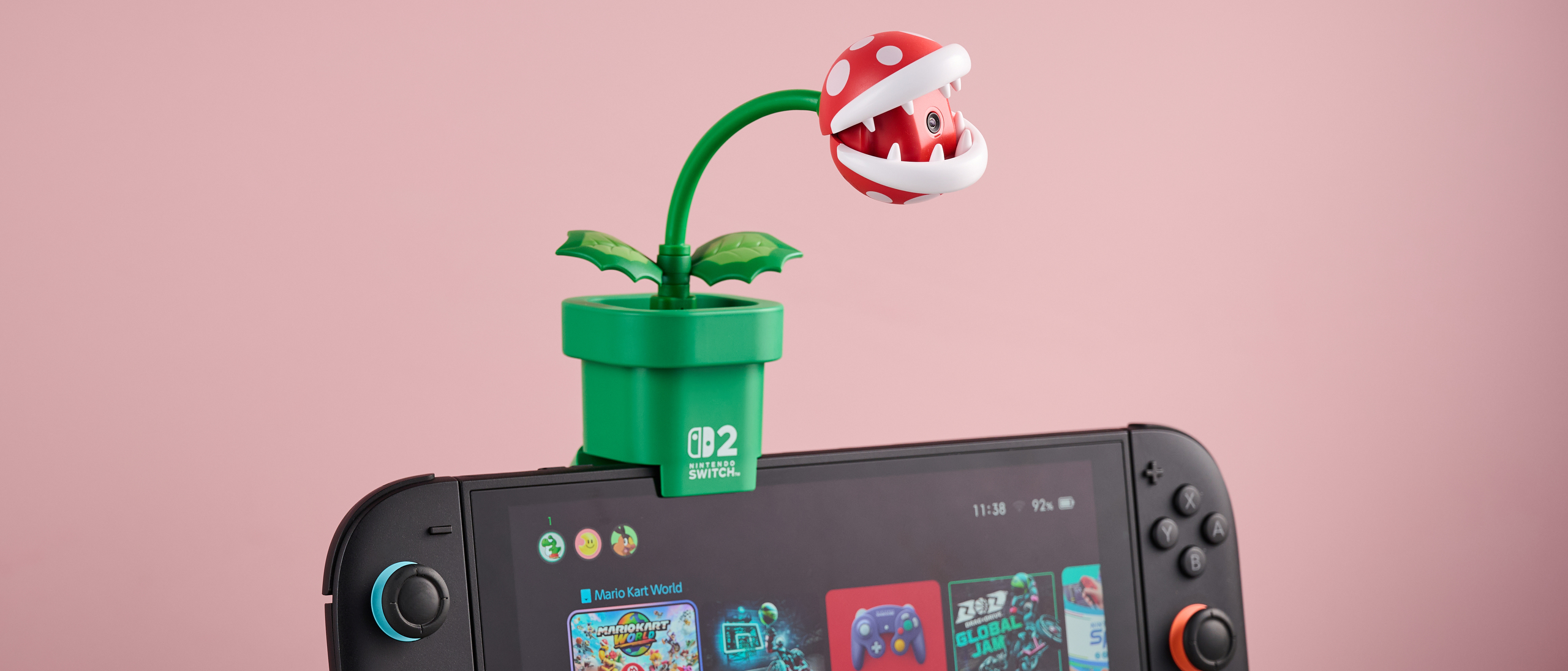 Hori Piranha Plant Camera for Nintendo Switch 2 review: this webcam has a charming design, but its picture quality lacks bite