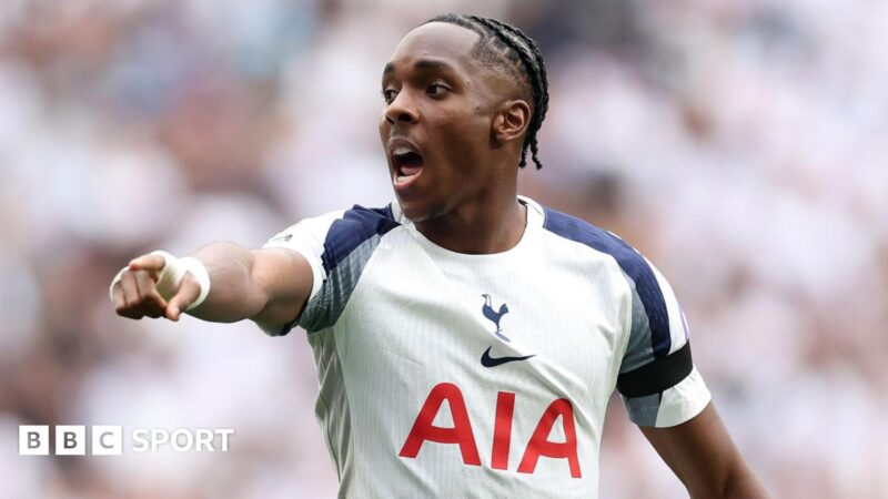 Mathys Tel: Tottenham forward says racist abuse after Uefa Super Cup will not bring him down