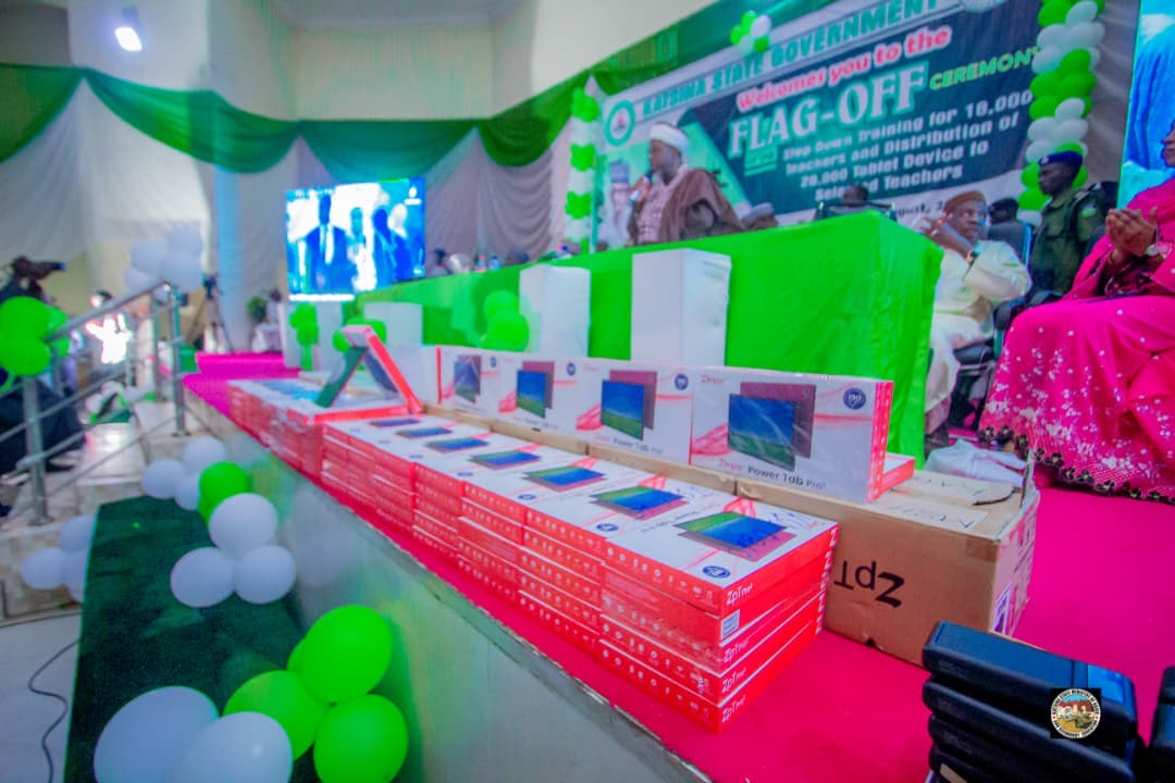 Katsina govt launches massive teacher training programme, distributes 20,000 mini computers