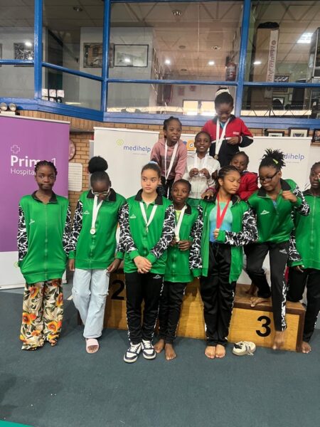 NLNG RA Gymnastics Club Shines At South African Championship