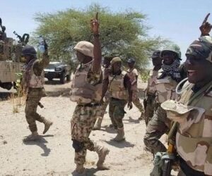Troops kill over 35 ISWAP terrorists in Borno border clash