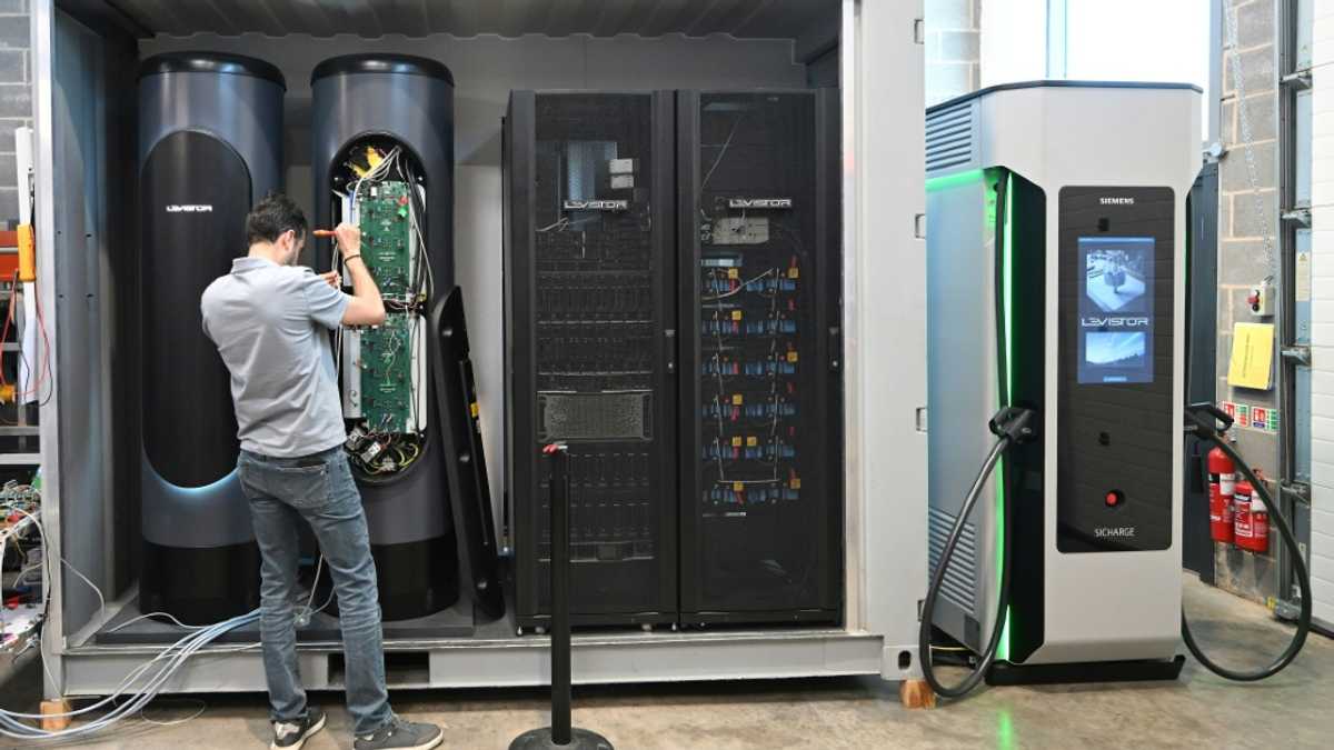 Britain’s energy grid bets on flywheels to keep the lights on