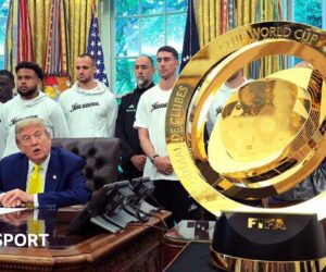 Club World Cup: Trophy on display in US President Donald Trump’s Oval Office