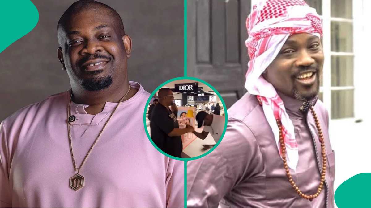Pasuma and Don Jazzy’s Display as They Exchange Pleasantries in Rare Video Trends: “Humility”