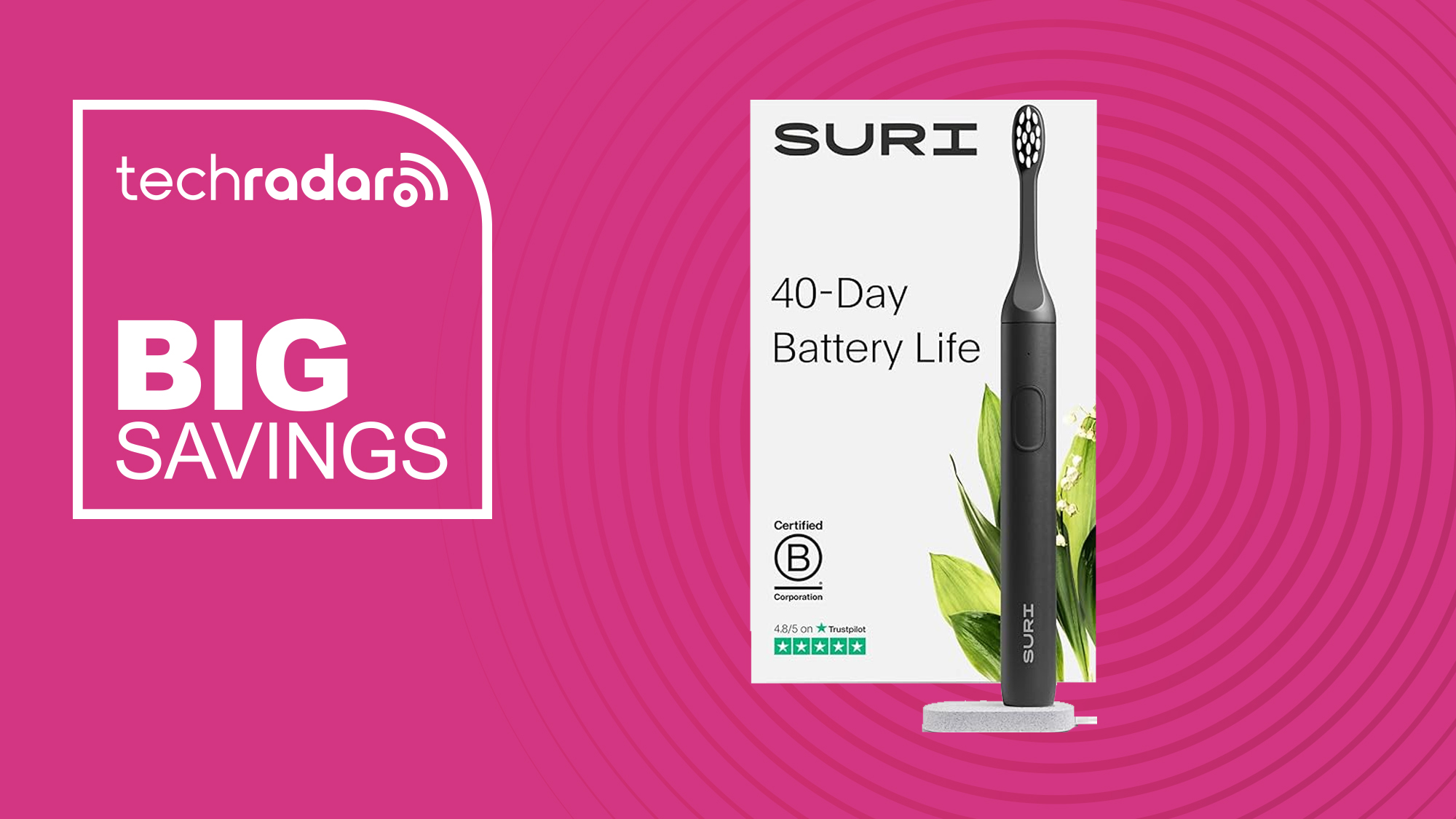 The best sustainable electric toothbrush gets its biggest discount since Black Friday – and we love it
