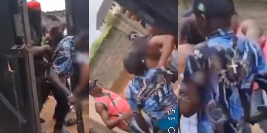 Shock as vigilantes humiliate, brutalise female Corps member in Anambra, brand them ‘Yahoo girls’