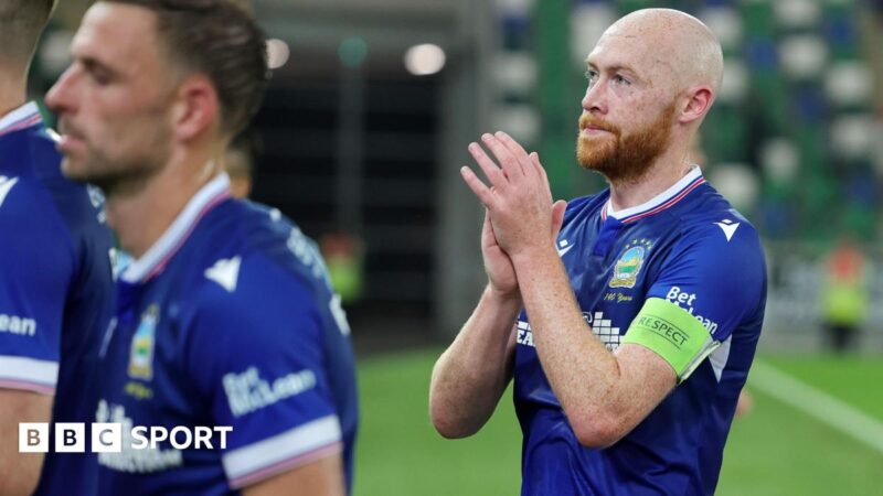 Uefa Conference League: Shields questions logic of Linfield-Shelbourne rematch