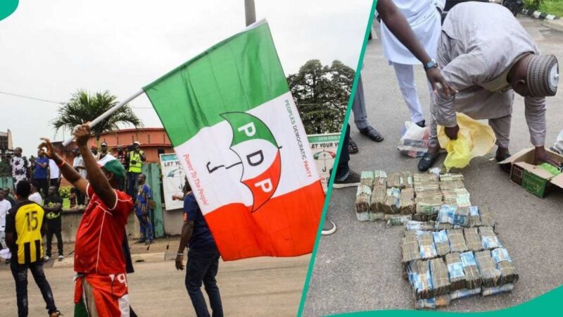 Breaking: Kaduna PDP Speaks Out After Security Operatives Arrested Official With N30m Cash