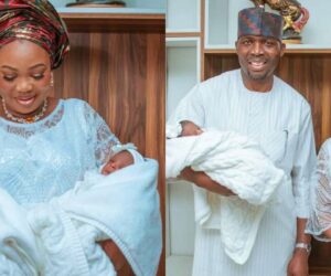 Mercy Ebosele joyfully announces birth of twins