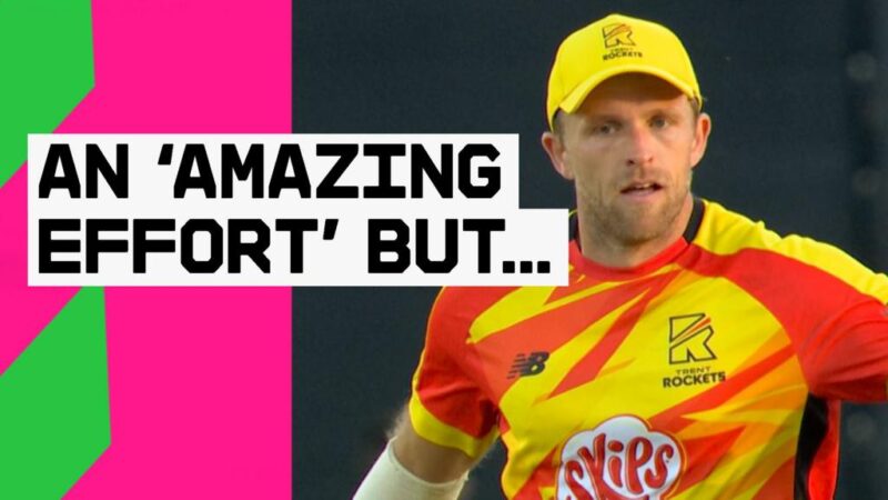 The Hundred 2025: Trent Rockets v Birmingham Phoenix: David Willey fielding