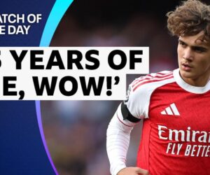 MOTD Analysis: Max Downman, 15, impresses on Arsenal debut