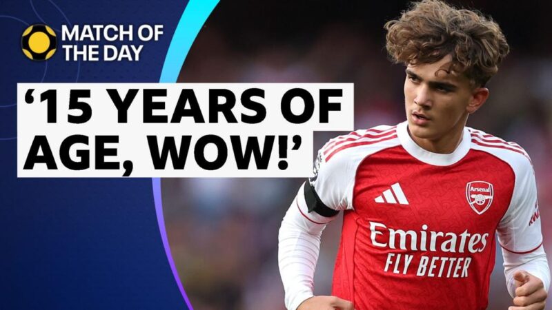 MOTD Analysis: Max Downman, 15, impresses on Arsenal debut
