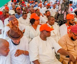 2027 Election: Jubilation as Resigned Former PDP Chairman Joins ADC in Lagos, Photos, Video Emerge