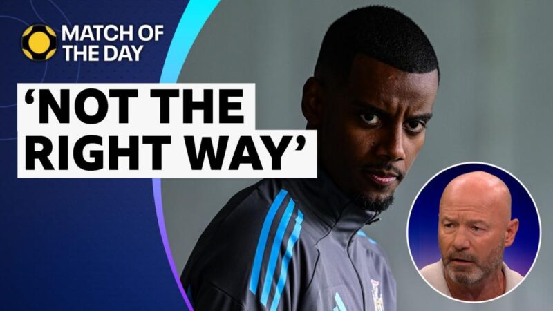 Match of the Day analysis: Alan Shearer on Alexander Isak’s transfer request