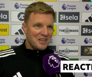 Premier League – Newcastle United v Liverpool: Eddie Howe post-match interview