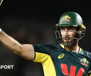 Australia v South Africa: Glenn Maxwell’s fifty helps hosts win three-match T20 series