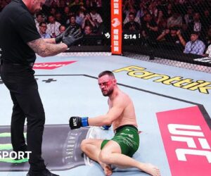 UFC: Kiefer Crosbie calls out referee after illegal knee ends fight in China
