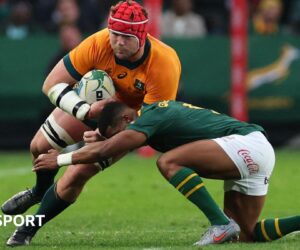 South Africa 22-38 Australia: Tourists fight back to win Rugby Championship opener