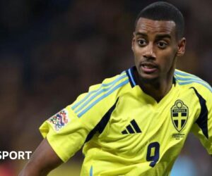 Alexander Isak: Newcastle striker named in Sweden squad for World Cup qualifiers
