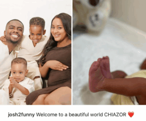 Comedian Josh 2funny and wife welcome third son