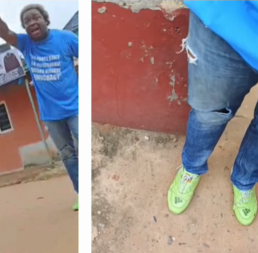 Delta police launch manhunt for activist, Wong Box, for allegedly ass@ulting BEDC officials attempting to disconnect his power over N4m debt (video)