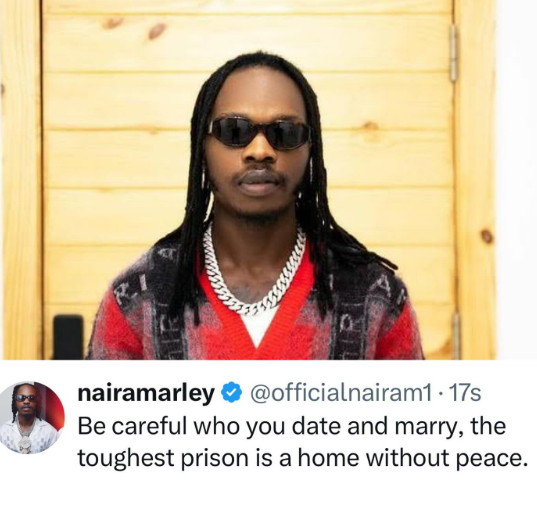 Singer Naira Marley shares relationship advice